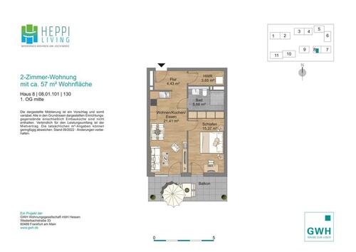 Foto - Etagenwohnung in Heppenheim (Bergstraße) zur Miete