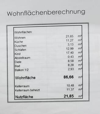 Foto - 3 Zimmer Etagenwohnung in Hasbergen