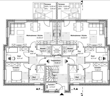Foto - Erdgeschoßwohnung in Haren (Ems) zur Miete