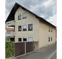 Helle 4-Zimmer-Wohnung mit Balkon und Garten - Grettstadt