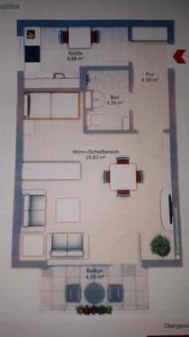 Foto - Moderne 1 Zimmer Wohnung zu vermieten