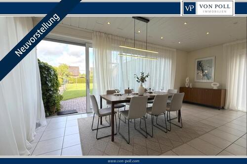 Foto - Gepflegte 4-Zimmer-Erdgeschosswohnung mit Garten, Garage und Einbauküche zu vermieten.