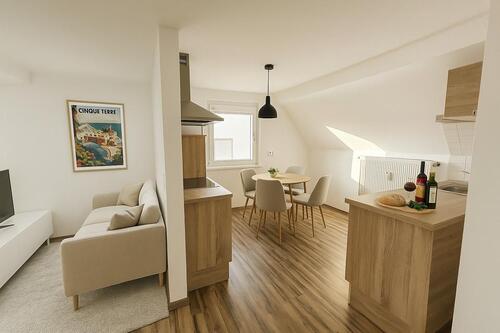 Foto - 3-Zi DG-Wohnung mit EBK in Goldbach ab Dez 2025 zu vermieten