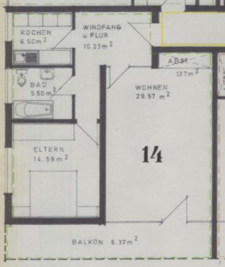 Foto - Helle ruhige 2-Zimmer-Wohnung in Bad Meinberg
