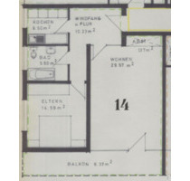 Helle ruhige 2-Zimmer-Wohnung in Bad Meinberg - Horn-Bad Meinberg