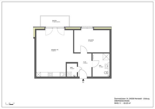 Foto - 2 Zimmer Etagenwohnung in Henstedt-Ulzburg