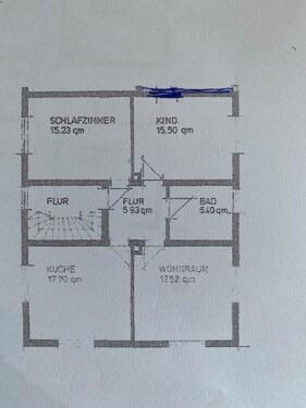 Foto - 3 Zimmer Erdgeschoßwohnung zur Miete in Faulbach