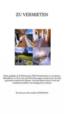 Foto - Zu vermieten in Hambrücken - 1.300,00 EUR Kaltmiete,