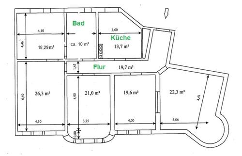 Foto - Große 5 Raum Wohnung Spremberg Zentrum