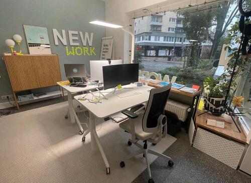 Foto - Co-Working Arbeitsplatz voll ausgestattet ergonomisch Eimsbüttel