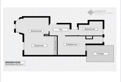 Foto - 2-Zimmer-Wohnung mit Terrasse & Stellplatz