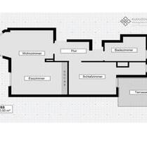 2-Zimmer-Wohnung mit Terrasse & Stellplatz - Leopoldshöhe