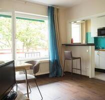 voll möbl. 1 Zi.-App in München Au,Isarnähe, ruhig, zentral