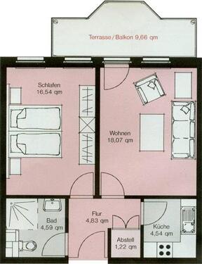 Foto - Wohnung in Bad Kreuznach zu vermieten