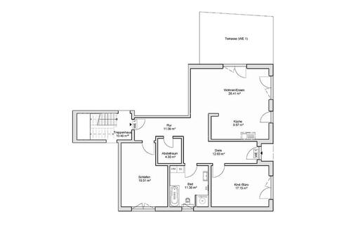 Foto - 3 Zimmer Erdgeschoßwohnung zur Miete in Pirmasens