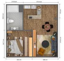 Ebenerdige 2-Zimmer-Wohnung in zentraler Lage Schlüchterns