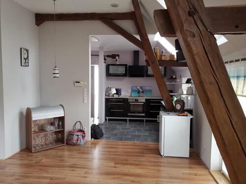 Foto - separate möblierte 2-Raum Wohnung mit Garten und Garage