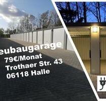 Neubaugarage zur Miete - 79,00&nbsp;EUR Miete, in Halle (Saale) (PLZ: 06118) Frohe Zukunft