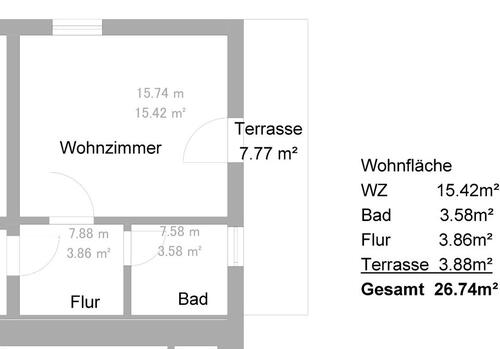 Foto - WG Zimmer mit Gemeinschaftsküche