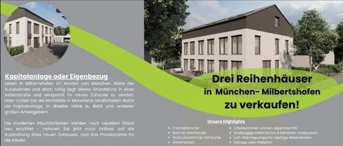 Foto - 3 Reihenhäuser - 10 Min. zu Fuß zu BMW & zur U2 - provisionsfrei