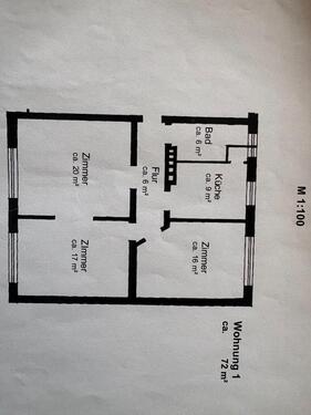 Foto - 3-Zimmer Wohnung mit Balkon im 1. OG in Kiel-Hassee