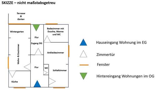 Foto - 5-Zimmer-Whg mit Terrasse und Garten in OSHaste