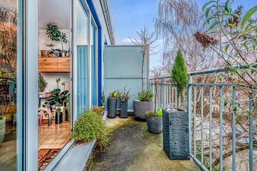 Foto - Moderne, möblierte 2-Zimmer-Maisonette Wohnung mit Balkon & EBK