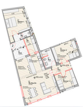 Foto - Etagenwohnung zur Miete in Oberthal