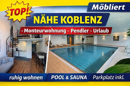 Foto - Ferienwohnung Koblenz Lahnstein – Pool, ruhig, Parkplatz