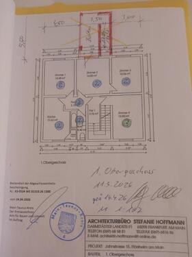 Foto - 3-Zimmer Wohnung + Wohnküche und Bad 65 qm frei