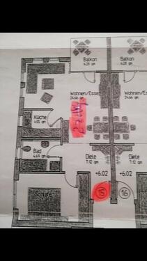 Foto - Zentral gelegene 2-Zimmer Wohnung in Lörrach, 60 m², ab 01.11.202