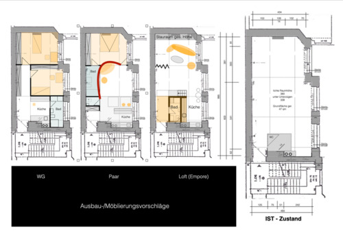 Foto - 1 Zimmer Loft - Studio - Atelier zum Kaufen in Berlin