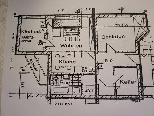 Foto - 3 Zimmer Erdgeschoßwohnung in Ichenhausen