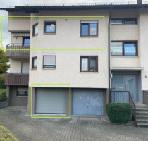 Teilrenovierte 3,5-Zi-Wohnung in Ellhofen mit Balkon + Garage