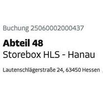 StoreboxLagerStelleplatz Hanau - 80,00&nbsp;EUR Miete, in Gelnhausen (PLZ: 63571)