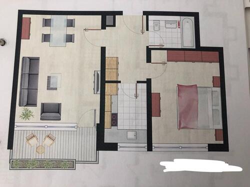 Foto - Helle 2-Zimmer-Wohnung mit Balkon in Germering – Kapitalanlage mi