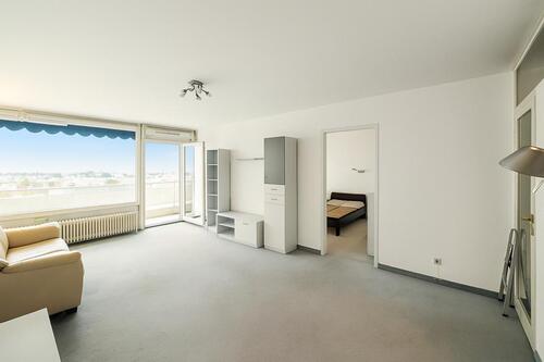 Foto - 2-Zimmer-Wohnung mit Skylineblick – Wohnen über den Dächern von Frankfurt