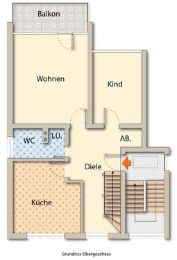 Foto - 3 Zimmer Maisonettenwohnung in Leverkusen