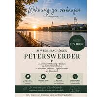 2 Zimmer Wohnung mit Balkon, Peterswerder (Privatverkauf) - Bremen Östliche Vorstadt