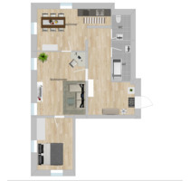 Charmante 2,5-3 Zimmer-Wohnung - Erstbezug nach Sanierung - Bieberehren