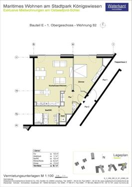 Foto - 2 Zimmer Etagenwohnung zur Miete in Schleswig