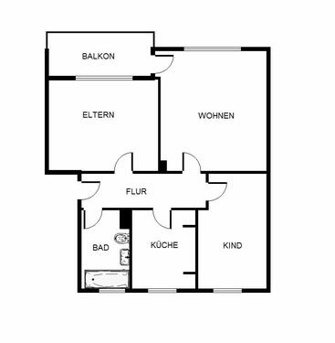 Foto - 3-Zimmer-Wohnung in Gelsenkirchen Hassel