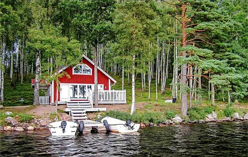 Foto - Ferienhaus in Schweden (Hylte, Halland) für 8 Personen am Wasser