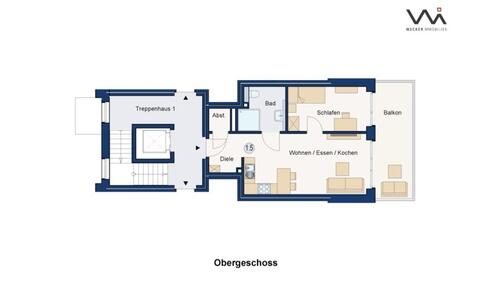 Foto - Etagenwohnung in Münster zur Miete