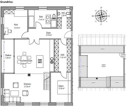 Foto - 5 Zimmer Etagenwohnung zur Miete in Dietramszell