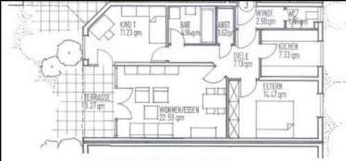 Foto - Terrassenwohnung in Breisach am Rhein zum Kaufen