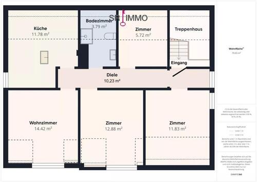 Foto - Frisch renovierte Dachgeschosswohnung in zentraler Lage von Prüm – Bezug ab 01.12.2025