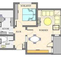 Zwei Zimmer Dachgeschoss Wohnung Radeburg