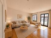 Foto - Gepflegte 2-Zimmer-Altbauwohnung – mit Balkon, EBK & Marmor-Bad