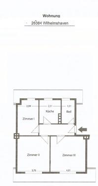 Foto - Dachgeschoßwohnung in Wilhelmshaven zum Kaufen